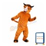 Hard Working Cattle Mascot Costume