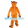 Hard Working Cattle Mascot Costume
