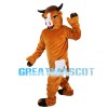Hard Working Cattle Mascot Costume