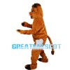 Hard Working Cattle Mascot Costume