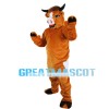 Hard Working Cattle Mascot Costume