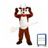 Brown Fawn With Big Shiny Eyes Mascot Costume