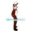 Brown Fawn With Big Shiny Eyes Mascot Costume