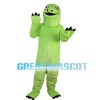 Long Neck Green Dinosaur Mascot Costume