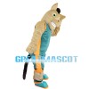 Lively Horse With Dark Green Set Mascot Costume