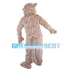 Fast Agile Leopard Mascot Costume