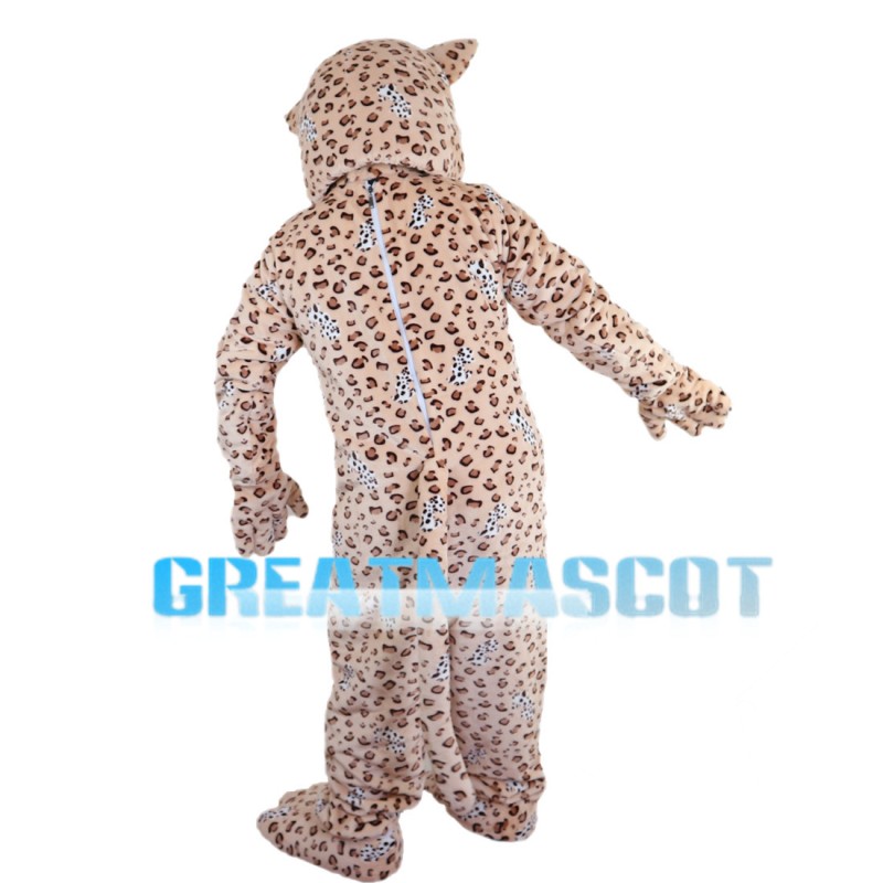 Fast Agile Leopard Mascot Costume