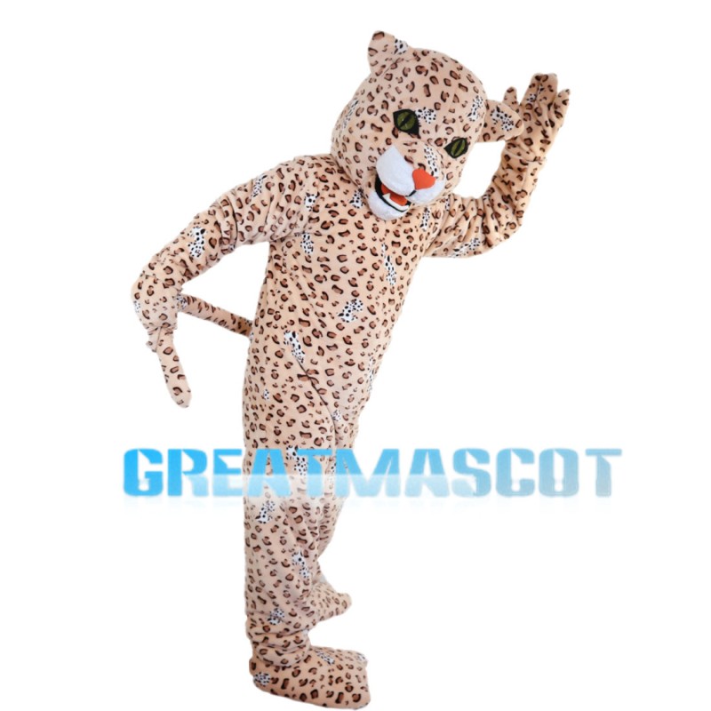 Fast Agile Leopard Mascot Costume