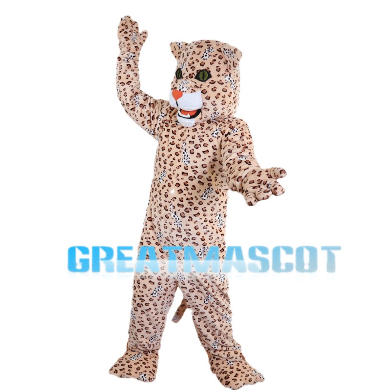 Fast Agile Leopard Mascot Costume