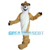 Moving Brown Raccoon Mascot Costume