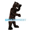 Brown Bucket Otter Mascot Costume