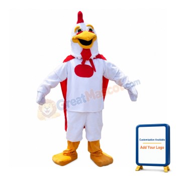 Superman Chicken Mascot Costume