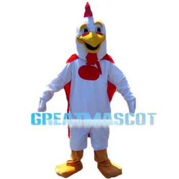 Superman Chicken Mascot Costume