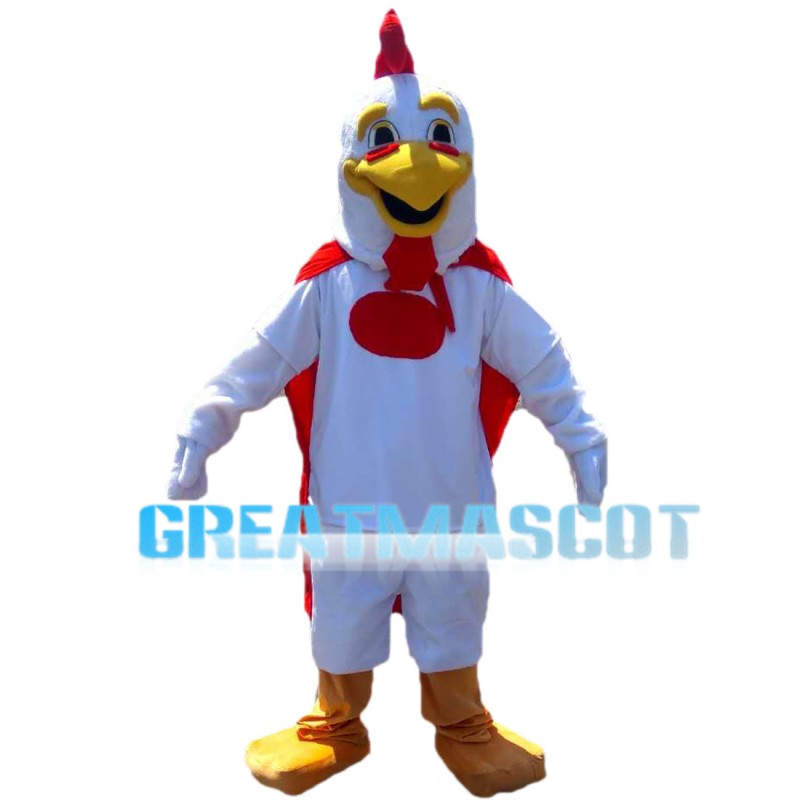 Superman Chicken Mascot Costume