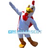 Superman Chicken Mascot Costume