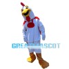 Superman Chicken Mascot Costume