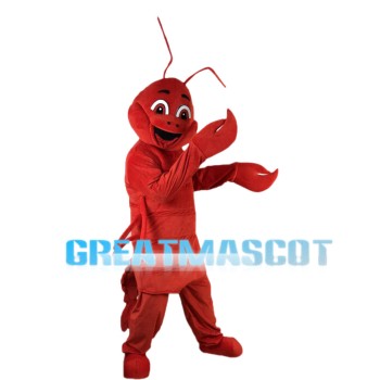 Lively Cartoon Crayfish Mascot Costume