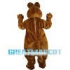 Big Rabbit With Blue Coat Mascot Costume