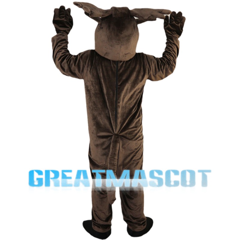 Adult Cartoon Moose Mascot Costume