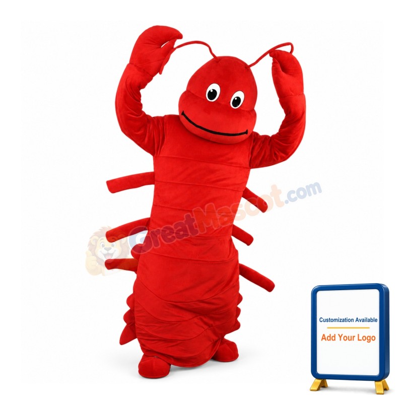 Live Large Lobster Mascot Costume