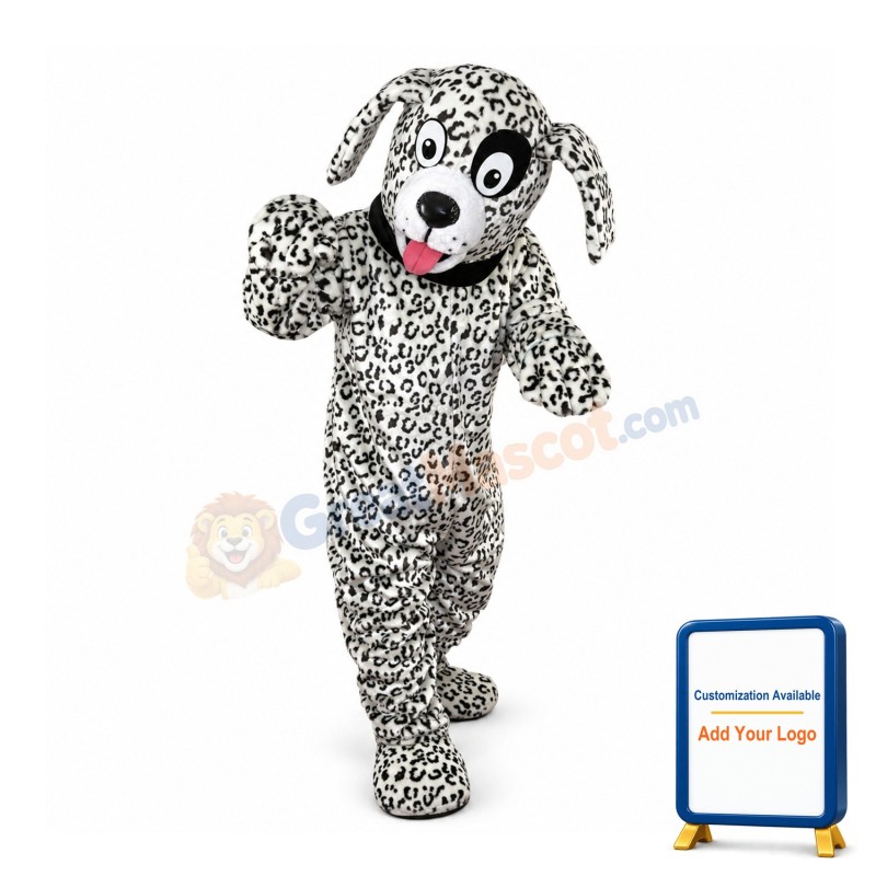 Black & White Dalmatians Mascot Costume
