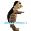 Adult Playing Hedgehog Mascot Costume