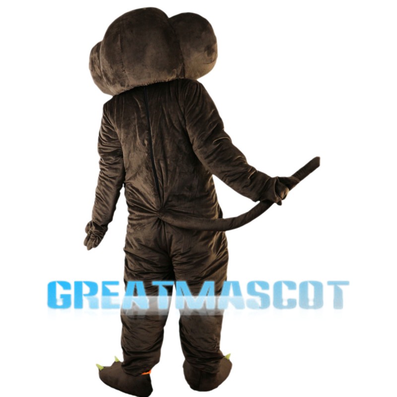 Brown Little Elephant Mascot Costume