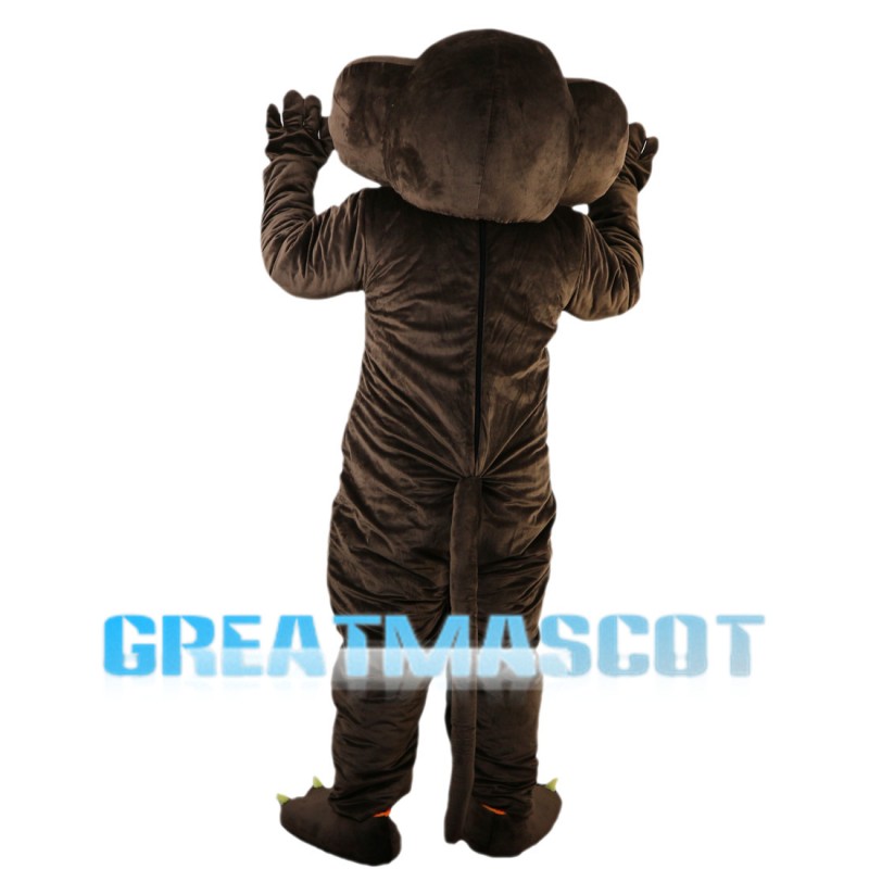 Brown Little Elephant Mascot Costume