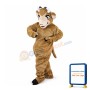 Adult Light Brown Cattle Mascot Costume