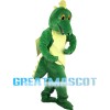 Cartoon Powerful Green Dragon Mascot Costume