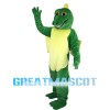 Cartoon Powerful Green Dragon Mascot Costume