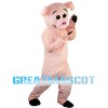 Stupid Pink Pig Mascot Costume