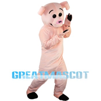 Stupid Pink Pig Mascot Costume