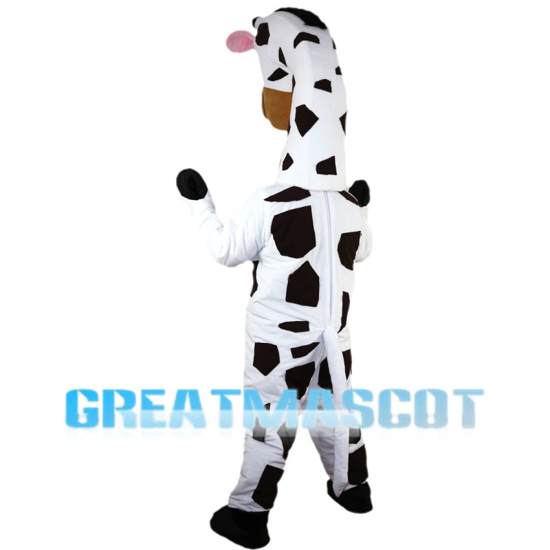 Funny Giraffe Twisting Head Mascot Costume