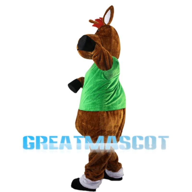 Powerful Brown Hippo Mascot Costume