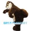Naive Chipmunk Carefully Foraging Mascot Costume