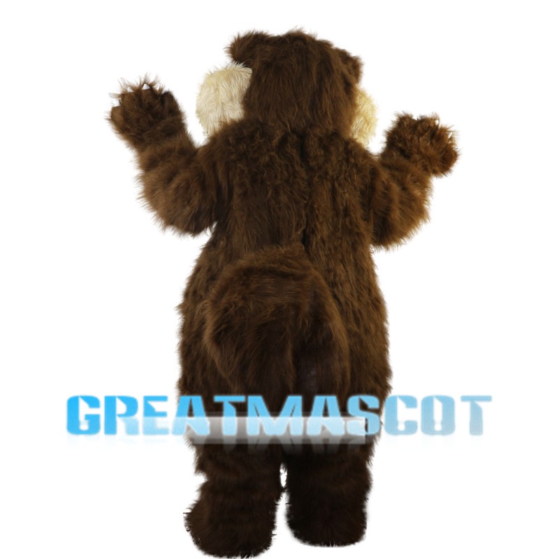 Naive Chipmunk Carefully Foraging Mascot Costume