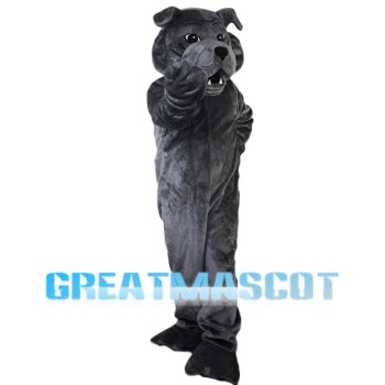 Sinister Grey Wolf Mascot Costume