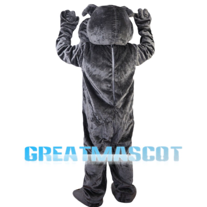 Sinister Grey Wolf Mascot Costume