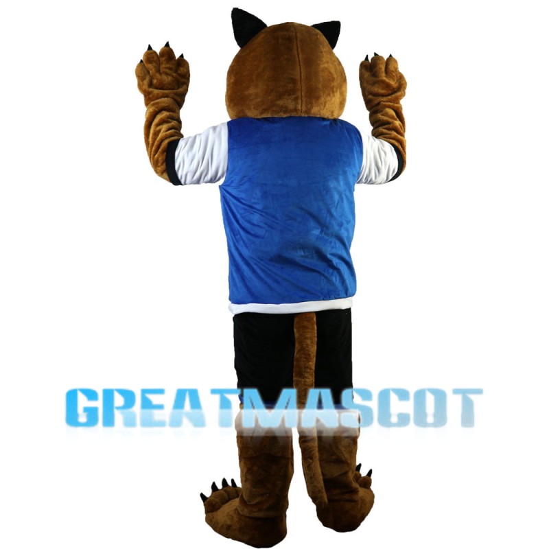 Kind Tiger Mascot Costume For Sports Competition