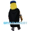 Warrior Charging With Weapon Mascot Costume
