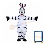 Boisterous Zebra Mascot Costume