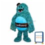 Green Hairy Monster Mascot Costume
