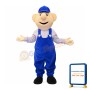 Big Nose Man With Cap Mascot Costume