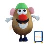 Cartoon Coffee Bean Mascot Costume