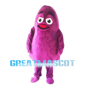 Purple Potato Mascot Costume