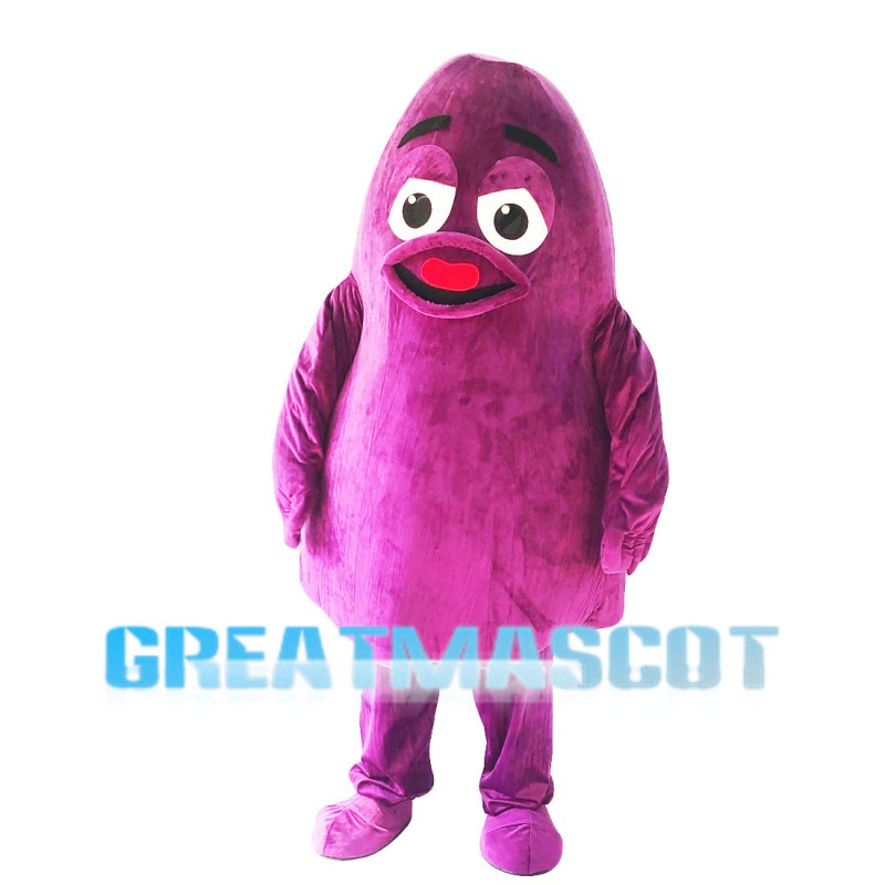 Purple Potato Mascot Costume