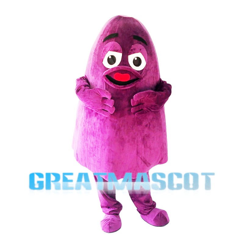 Purple Potato Mascot Costume