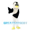 Slim Tall Penguin Mascot Costume