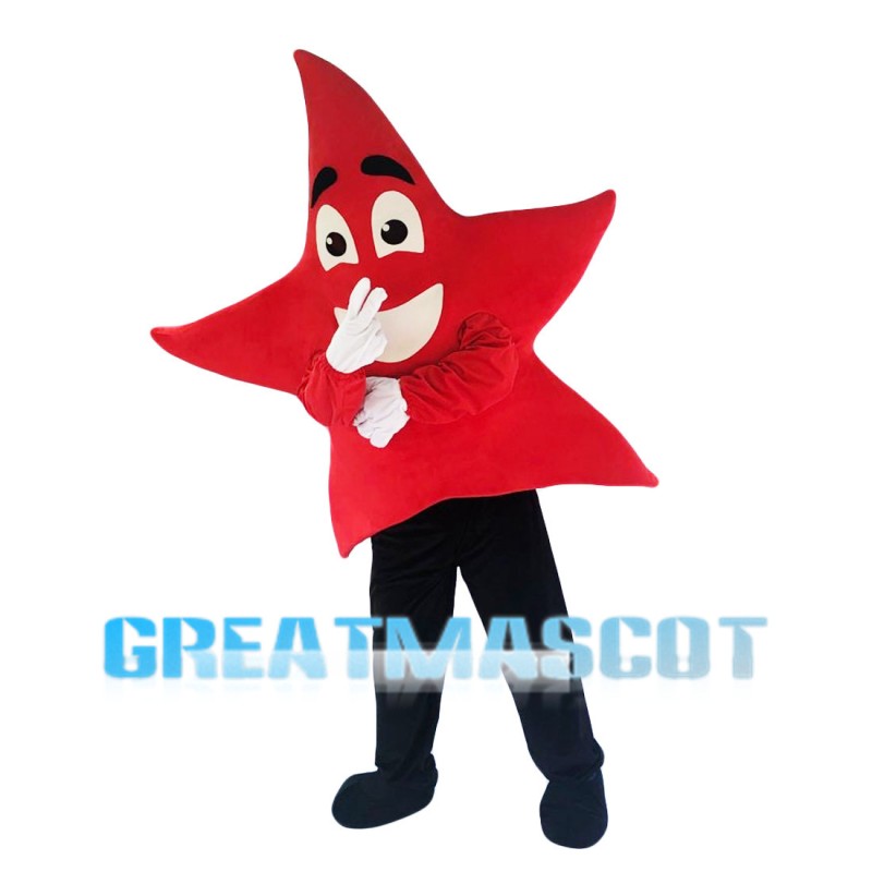 Red Pentagram Mascot Costume